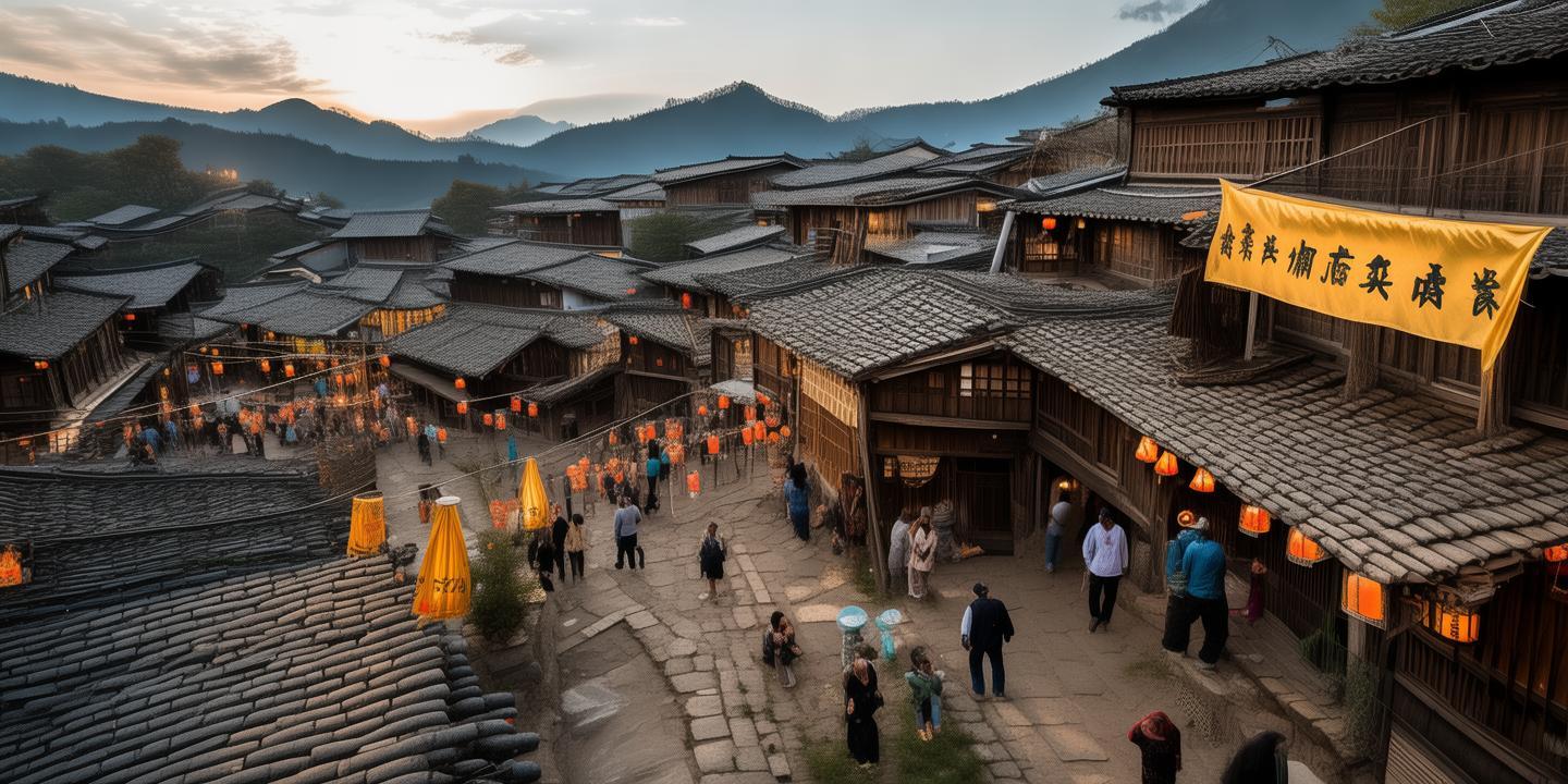 新邵白水洞古村落民宿集群盛大开业，古宅入住率高达95%！