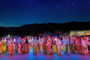 绥宁侗族大歌入选人类非遗十周年庆典：实景演出《侗天》点亮黄桑夜空