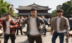 “北塔渔鼓道情进校园，00后学生自创RAP版非遗唱段，传承与创新碰撞火花”