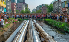 北塔区污水管网改造工程圆满完工，10万人告别黑臭水体困扰