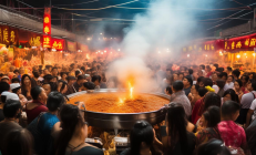 隆回三辣美食节盛大开幕，千人挑战“辣王争霸”精彩纷呈