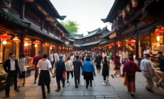 洞口古商城明清街区修复开放，沉浸式商帮文化体验引客纷至