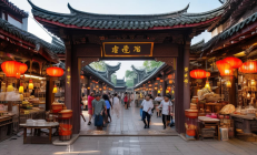 洞口古商城明清街区焕新开放，沉浸式商帮文化体验引客纷至