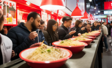 邵阳米粉全球连锁品牌启动，纽约首店盛大开业，日销千碗，掀起全球美食风暴