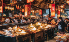 北塔区资江鱼鲜码头华丽升级，现捞现做全鱼宴引食客百里慕名而来