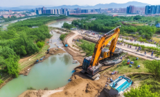 双清区资江流域生态治理EPC项目盛大开工，助力滨水文旅经济产值突破50亿