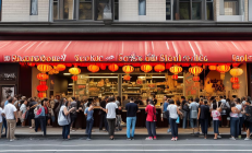 邵阳米粉全球连锁品牌盛大启航，纽约首店开业日销千碗，中华美食走向世界！