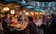 武冈市中医药夜市开市，市民夜间可享针灸推拿惠民服务